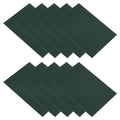 PATIKIL Down Jacket Repair Patch 6" x 8", 10 Pack Self Adhesive Nylon Fabric Patch for Tent Clothes Outdoor Camping Gear, Dark Green - color: Dark Green