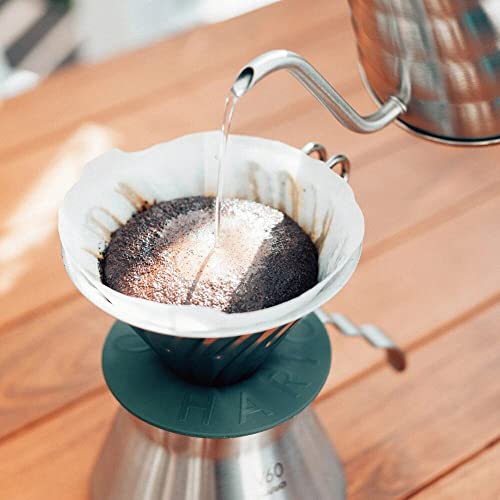 Hario Outdoor V60 Metal Dripper, 02 Silver - style: Dripper
