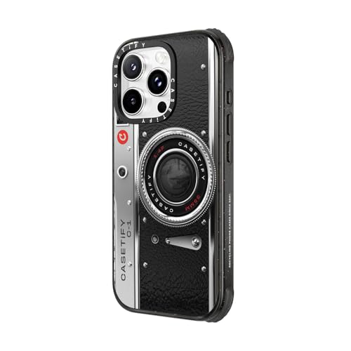CASETiFY for iPhone 16 Pro Max Case - Ultra Impact Compatible with MagSafe | Strong Slim | 11.5 ft. 5X Militray Grade Drop Protection | Camera Case - Classic | Black - color: Camera Case - Classic, size: Iphone 16 Pro Max (6.9")