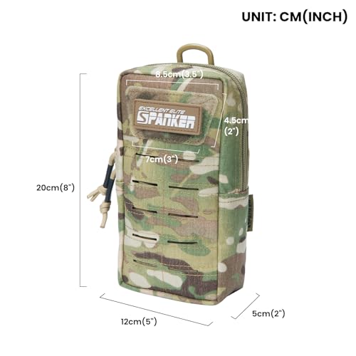 EXCELLENT ELITE SPANKER Tactical MOLLE Pouch EDC Utility Pouches - color: Multicam