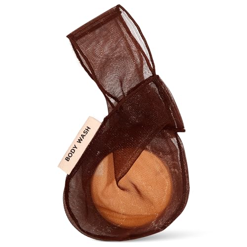 Kitsch Soap Saver Bag – Patented Mesh Bag Soap Holder – Chocolate | for Shampoo and Conditioner Bars – Extends Use & Prevents Soggy Mess – Recycled Beauty Mesh Pouch, Eco-Friendly - color: Chocolate