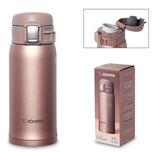 Zojirushi SM-SD36AM Stainless Steel Mug, 12-Ounce, Matte Blue - color: Matte Blue, style: 12-Ounce