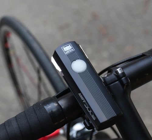 CATEYE AMPP USB Rechargeable Bike Light | Commuters, Road Cyclists & Mountain Bikers, Day & Night Riding Modes, IPX4 Waterproof, Tough & Durable - style: Ampp500s