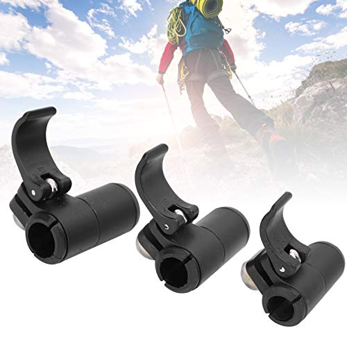 3Pcs Replacement Flip Lock Rubber Tips Trekking Poles for Hiking Walking Backpacking Outdoor Sports Climbing Accessories