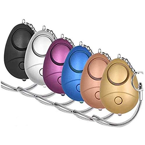KOSIN Personal Safety Alarm, 6 Pack 140DB Personal Security Alarm Keychain