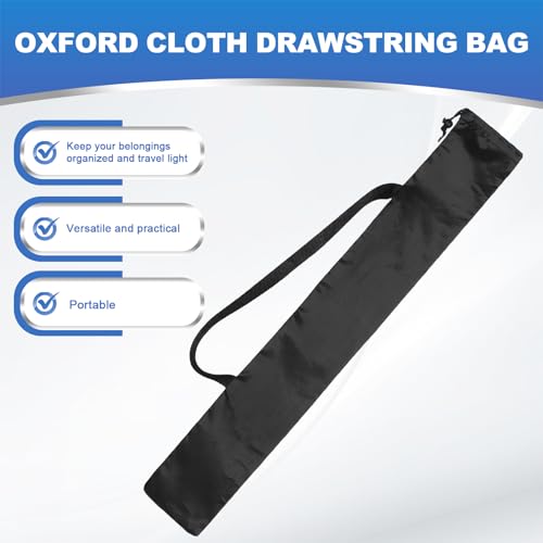 PATIKIL 29 x 4 Inch Tripod Carrying Case, 2 Pack Camera Tripod Carrying Bags Oxford Cloth Padded Bag for Camera Gear Mic Light Stand Sheet Music Photography Accessories, Black - size: 29 x 4 Inch