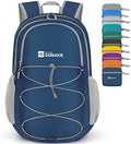 ZOMAKE Lightweight Packable Backpack, 28L Foldable Daypack (Navy Blue) | Light Hiking Backpacks Water Resistant Collapsible Day Pack for Travel, Everyday Carry, Multi-Pocket Layout, Heavy Duty Nylon - color: Navy Blue, size: 28L