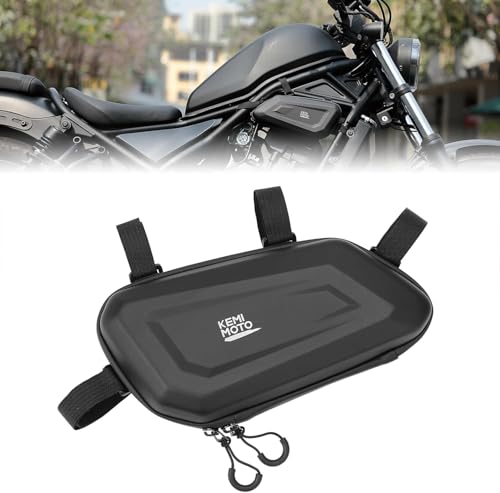KEMIMOTO Motorcycle Side Bag, EVA Hard Shell Tool Bags - style: Eva-left