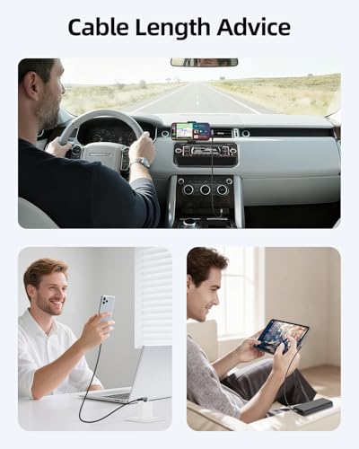 Right Angle USB C to USB C Cable 6FT 3Pack 65w - color: Black and Grey, size: 6FT