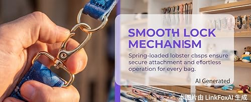 Goyunwell 1-1/2 inch Swivel Snap Hooks & D Rings Tri-Glide Silde for Bag | Purses Handbag Backpack Shoulder Bag Dog Collar Webbing Pet Leashes Keychain Lanyard Strap Craft Making Metal Buckles 5 Sets - color: Silver, size: 1-1/2 inch