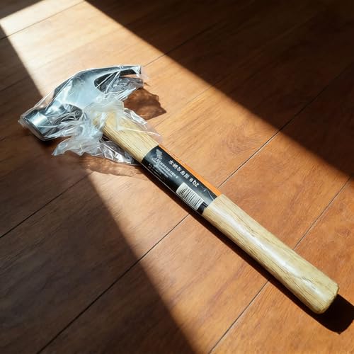 8.8 Ounce Claw Hammer,Forged Carbon Steel Head Small Hammer | Wood Hammer Solid wood handle claw hammer for Home Repair& DIY