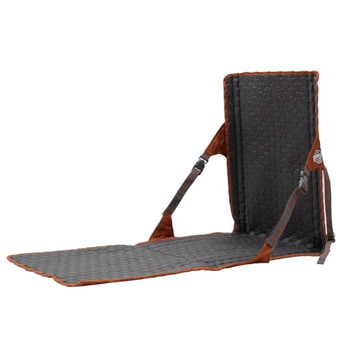 Crazy Creek HEX 2.0 PowerLounger for Day Hiking & Backpacking Trips, 250 LBS Weight Capacity, Adjustable Straps, Compact Design, Water-Resistant - color: Copper/Slate, size: Power Lounger