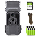 48MP WiFi Trail Camera, 2K Game Camera with 7800mAh Rechargeable Solar Panel, Cell Phone APP, 0.1s Bluetooth Game Camera with Night Vision Motion Activated Waterproof, Gift for Men