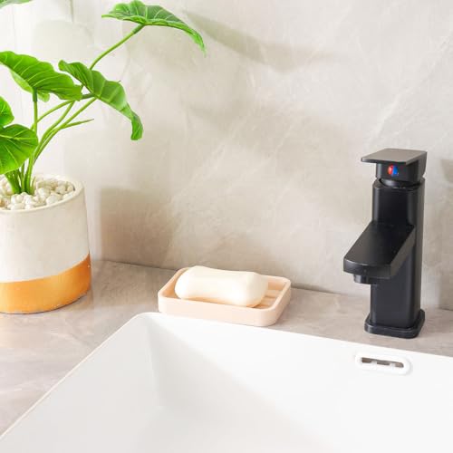MicoYang Silicone Kitchen Sink Organizer Tray for Multiple Usage,Easy Clean Sponges Holder for Kitchen Bathroom Counter or Sink,Dish Soap Dispenser,Scrubber,Bottle,Cup Tapioca 4.9”x 3.2” - color: Tapioca, size: 4.9" x 3.2" x 0.7"