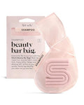 Kitsch Soap Saver Bag – Patented Mesh Bag Soap Holder - Blush | for Shampoo and Conditioner Bars – Extends Use & Prevents Soggy Mess – Recycled Beauty Mesh Pouch, Eco-Friendly - color: Blush