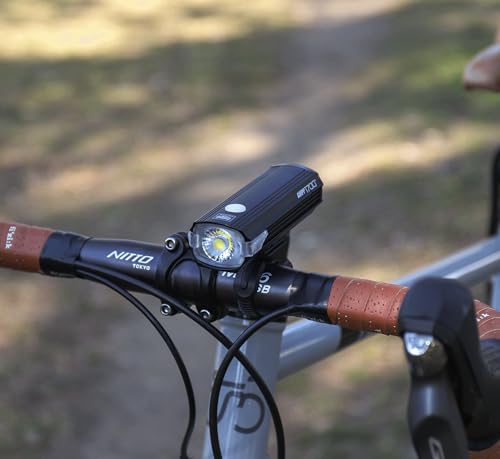 CATEYE AMPP USB Rechargeable Bike Light | Commuters, Road Cyclists & Mountain Bikers, Day & Night Riding Modes, IPX4 Waterproof, Tough & Durable - style: Ampp1700