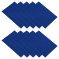 PATIKIL Down Jacket Repair Patch 6" x 8", 10 Pack Self Adhesive Nylon Fabric Patch for Tent Clothes Outdoor Camping Gear, Sapphire Blue - color: Sapphire Blue