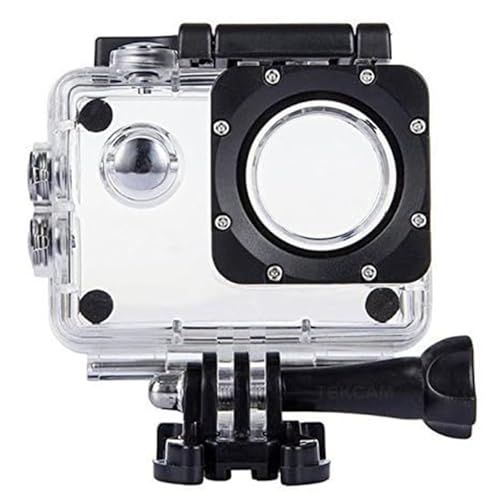 Waterproof Housing Case Compatible with AKASO EK7000/Pro Xtreme/Xilecam X2/Jadfezy/Dragon Touch Vision3 YF/Apexcam M80AIR/SJCAM SJ4000 Action Camera, Protective Diving Shell | Compatible with Pro Xtreme/Xilecam X2/Jadfezy/Dragon Touch Vision3 YF/Apexcam M