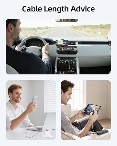 Short Right Angle USB C Cable 1.5FT 3Pack, USB to USB C Cable 90 Degree - color: Grey+White, size: 1.5FT