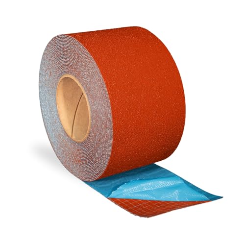 DuraMark RPT-750 Reflective Pavement Marking Tape, Red, 4 in x 36 ft Roll - color: Red, size: 4 Inch x 36 Ft