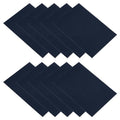 PATIKIL Down Jacket Repair Patch 6" x 8", 10 Pack Self Adhesive Nylon Fabric Patch for Tent Clothes Outdoor Camping Gear, Navy Blue - color: Navy Blue