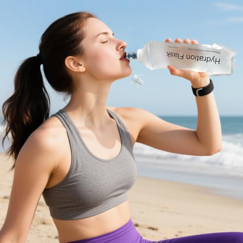 GUYI GYGYL Soft Flask Collapsible Water Bottle for Sports, 150ml White 2pcs - color: 2Pcs 150ml White