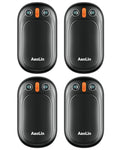 AI Hand Warmers Rechargeable, AaoLin 2 Pack Electric Hand Warmers Reusable, 12Hrs Long Heating, Portable Pocket Handwarmer Great Gift for Outdoors, Camping, Golf, Hunting Gear