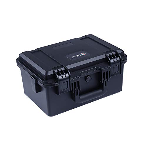 Lykus HC-3320 Waterproof Hard Case with Foam, Inner Size 11.73*7.17*6.1in - size: 11.73" × 7.17" × 6.10"