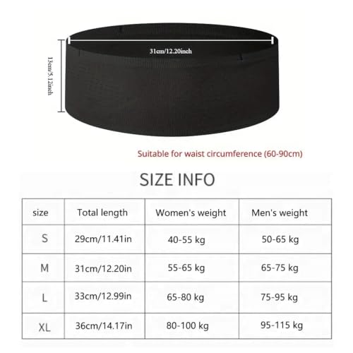 New Model Waist Pack with Adjustable Strap, Belt Bag for Daily Carry, Casual Waist Bag, Black, S - color: Black, size: Small