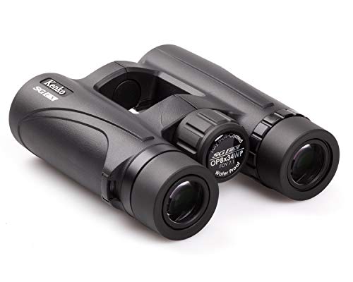 Kenko 8x34 Binoculars SG EX OP WP - Designed by Japan's Leading Optical Brand, Waterproof for Birding & Sailing - Ultra Bright View, Open-Hinge One-Hand Focus 912102 - style: 8x34