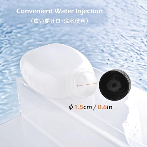 Running Water Bottle Handheld Plastic Flask Hydration Vest Packs Waist Belt Replacement for Runners Marathon Cycling Hiking - color: 01 Water Bottles - 280ml/9.5oz - 2 Packs