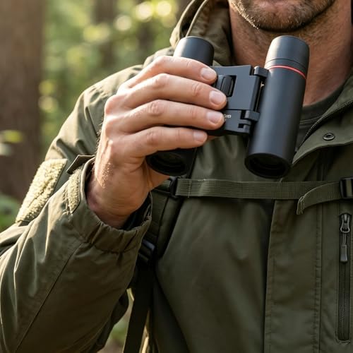 30x60 8High Powered Binoculars for Adults, Camping Gear，Waterproof Compact Binoculars with Low Light Vision for Bird Watching Hunting Camping Travel Cruise Hiking Sports Stargazing。