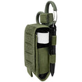 Upgrade Laser Cut 1000D Molle Torniquet Pouch, Tactical Medical Tourniquet Pouch Holster - color: Pouch Only-GREEN