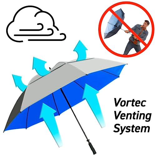 SunTek 68" UV Protection Wind Cheater Vented Canopy Umbrella - color: Green