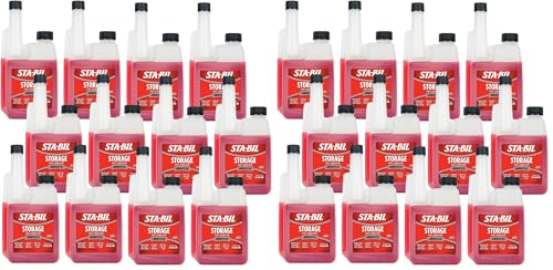 STA-BIL Storage Fuel Stabilizer - Keeps Fuel Fresh for 24 Months - Prevents Corrosion - Gasoline Treatment that Protects Fuel System - Fuel Saver - Treats 40 Gallons - 16 Fl. Oz. (22207-24PK) - size: 16 fl oz (24PK)