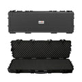 Hard Rifle Case 42.9" with Wheels, IP67 Waterproof & Crushproof Gun Case, TSA Approved Lockable Storage for Rifles, 3 Layer Pick and Pluck Foam + FREE Extra Cubed Foam Insert - style: 47 '' Rifle Case