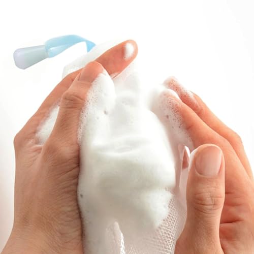 10 PCS Soap Bags Handmade Soap Bubble Mesh Bags Exfoliating Soap Saver Pouch Net Bags with Drawstring Body Facial Cleaning Tool for Bath and shower, Assorted Colors - color: 10pcs 4.7 x 3.5 inches