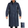 ANYOO Waterproof Raincoat Men Women Packable Hooded Reflective Pockets | Adjustable drawstrings & cuffs for windproof fit，breathable material, non-sticky comfort for all-day wear - color: R Grey