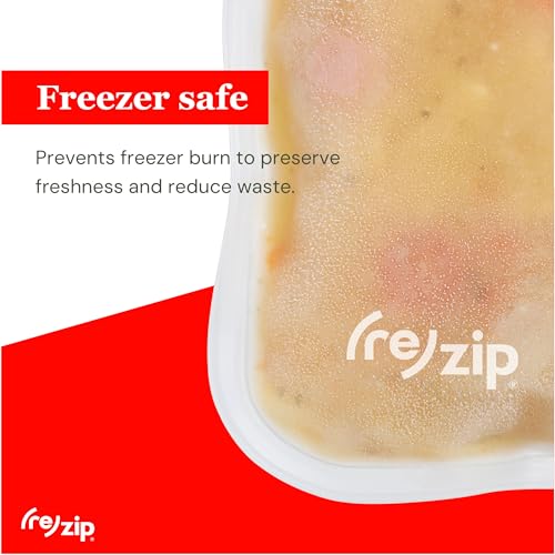 (re) zip Reusable Freezer Food Storage Bags, Leakproof, 8-Piece - color: Multicolor, size: 8-Pack