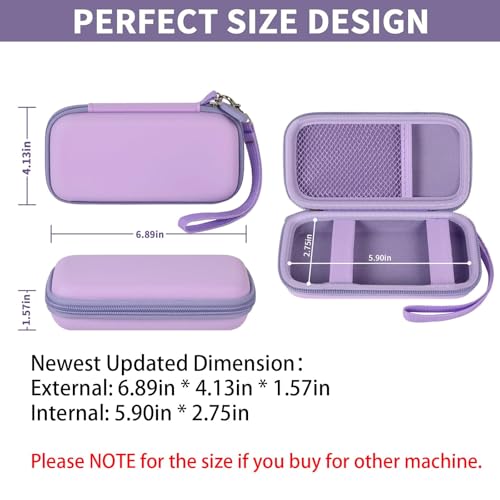 Power Bank Case for Anker MagGo 633/622/621/321 Portable Charger, Box Only - color: Purple, size: Medium
