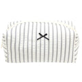 PAZIMIIK Cozy Makeup Bag for Women,Zipper Cosmetic Pouch,Stripe Black - color: Stripe Black