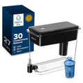 Brita XL 27 Cup Water Pitcher Dispenser, Includes 1 Elite Filter, Black | WQA and NSF/ANSI Certified, Reduces 99% Lead & Microplastics, Removes 30+ Contaminants, BPA-Free, Eliminates Chlorine Taste