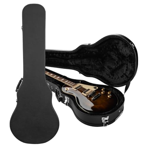 Gator Cases Traditional Series Hard-Shell Wood Case for Les Paul Style Guitars (GWE-LPS-BLK) - style: Les Paul