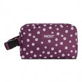 PackIt Freezable Snack Box, Ditsy Daisy Plum | Built-in ice packs, EcoFreeze+ Technology, Mini cooler, Office snacks, Small lunches, Buckle handle, Collapsible, Reusable - color: Ditsy Daisy Plum