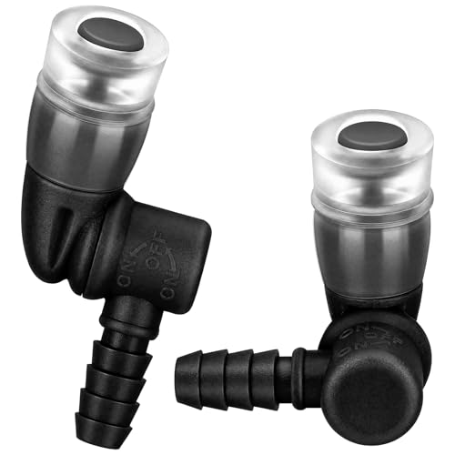 2 Pcs Bite Valve Replacement Bite Valve Nozzles - color: Black