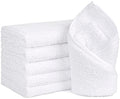 Orighty 6-Pack White Hand Towels - Quick Drying & Absorbent Microfiber Gym Towels 16x28 inches - Lightweight & Thin White Yoga Towel - Multi-Purpose Camping Towel for SPA, Hotel & Bathroom | Quick Drying & Absorbent, Lightweight & Thin White Yoga Towel -