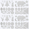 8 Sheets Puffer Repair Patch Fabric Patches Self Adhesive Washable Repair Patch Kit for Clothes Bags, 4 x 8 Inches (Grey) - color: grey