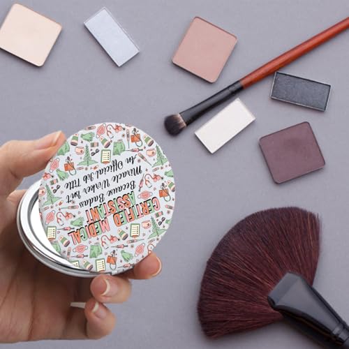Certified Medical Assistant Gift Certified Medical Assistant Makeup Mirror for Her CMA Nurse Graduation Gift (CMA Mirror)