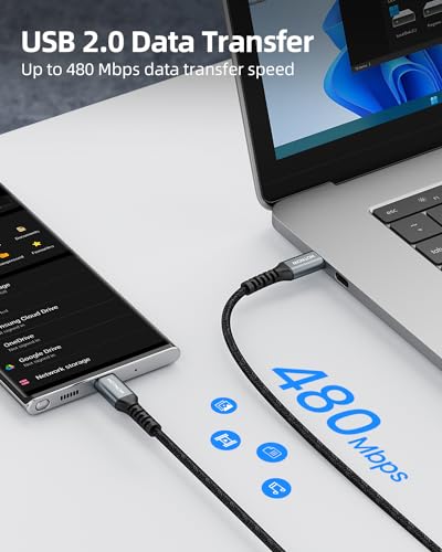 USB C to USB C Cable, 3FT 3 Pack, C to C Cable Fast Charging 65W Cord - color: Black, size: 3FT