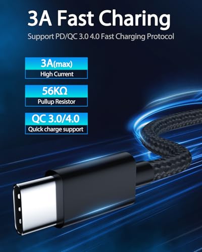 USB C Cable for Amazon Fire HD 10 HD 8 HD7 Max 11 Kids Pro Edition,Carplay Cable Charging Cord for iPhone 15 16 15 Pro Max 15 16 Plus, USB A to Type-C Charger for Kindle Tablet 6ft - size: 6ft